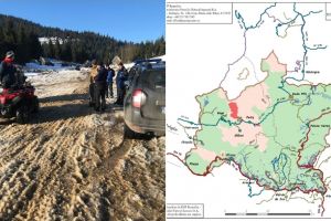 FOTO| Amenzi de peste 5000 de lei pentru persoane care au intrat cu mijloace motorizate în aria protejată a Parcului Natural Apuseni