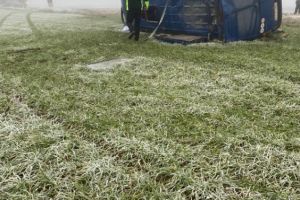 UPDATE 3: Accident rutier intre Topraisar si Amzacea. Un microbuz s-a rasturnat. 11 victime, dintre care doua incarcerate (galerie foto)      