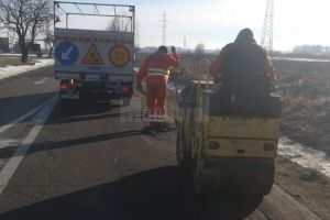 Lucrări de reparaţii în zonele foarte proaste ale DN 2H Rădăuţi-Putna