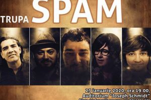 Trupa pop-rock ”Spam” concertează la Universitate