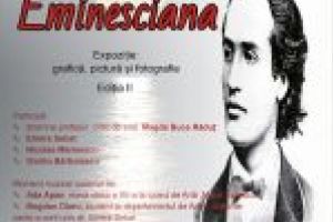 Biblioteca Judeţeană „AlexandruşiAristia Aman” organizează miercuri, 15 ianuarie 2020, la ora 17.00, vernisajul expoziţiei de artă plastică „Eminesciana”