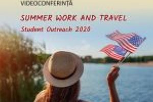 Biblioteca Judeţeană „Alexandru şi Aristia Aman” organizează joi, 16 ianuarie 2020, videoconferinţa „Summer Work and Travel – Student Outreach 2020”