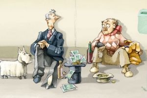 STUDIU. Bogaţii trăiesc cu aproape un deceniu mai mult decât săracii