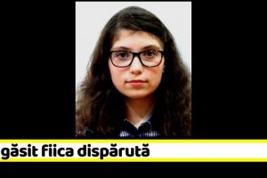 NEAMȚ: Și-a găsit fiica dispărută