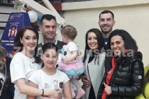 Lacrimile capitanului:  Laurentiu Toma s-a retras din activitatea de handbalist in ziua cand fiica sa cea mica a implinit un an (galerie foto)