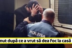 NEAMȚ: A vrut să dea foc la casă, dar a fost oprit de vecini