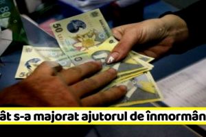 Cu cât s-a majorat ajutorul de înmormântare