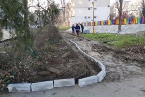 Lucrari edilitare pe strada Adamclisi din Constanta (galerie foto)