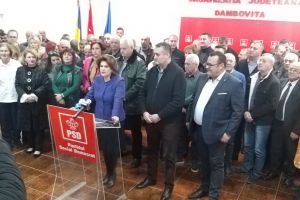 Rovana Plumb, la lansarea candidaturii: “în PSD Dâmboviţa este loc pentru toţi cei care iubesc acest partid”