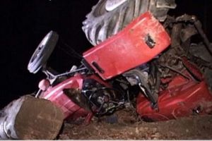 CÂNDESTI: Un bărbat a fost strivit de tractorul pe care îl conducea