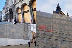 Schela de la hotelul Dacia, o păcăleală! Adevăratul motiv pentru care a fost instalată