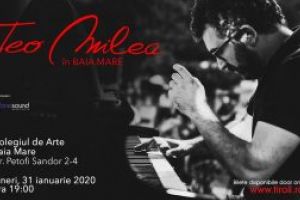 Baia Mare – Explorari muzicale in 31 ianuarie 2020: Recital de pian sustinut de Teo Milea
