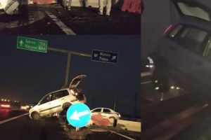 Accident rutier pe Autostrada A4 Agigea-Ovidiu
