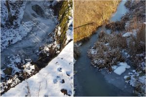 Starea apelor: Debite scăzute şi formaţiuni de gheaţă în bazinul Crişuri