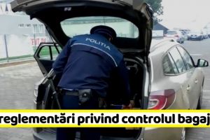 NEAMȚ: Poliţia Neamţ anunţă noile reglementări privind controlul bagajelor (VIDEO)