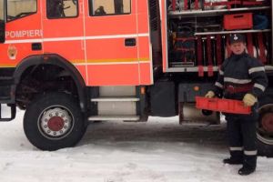 Pompierii harghiteni, mereu alături de semeni: ajutor acordat în orice condiţii