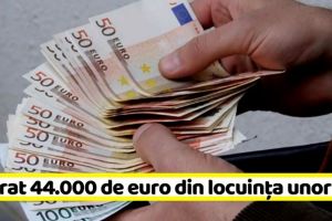 NEAMȚ: Un tânăr din Neamţ a furat 44.000 de euro din locuinţa unor rude
