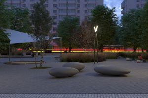 În curând în Oradea: Cum va arăta piaţa publică din cartierul Nufărul (FOTO)