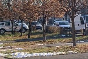 Perchezitii la un imobil de pe str. Mihai Eminescu din Baia Mare