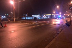 FOTO: Fetiţă lovită de o maşină pe zebră în Mediaş – Șoferul a fugit de la locul accidentului