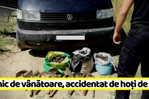 NEAMȚ: Ca să nu fie prinşi, au lovit cu maşina un paznic de vânătoare şi au fugit