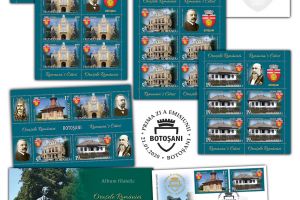FOTO Emisiune de mărci poştale dedicată oraşului Botoşani. Când va fi disponibilă!