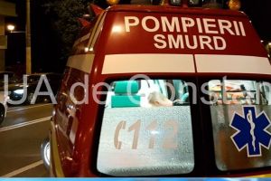 Salvatorii ISU Dobrogea au intervenit pe bulevardul Aurel Vlaicu din Constanta