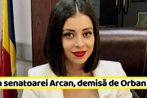 NEAMȚ: Fiica senatoarei Arcan, demisă de premierul Orban