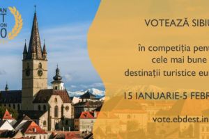 Sibiul printre favoriţii competiţiei European Best Destinations – Votul se încheie pe 5 februarie