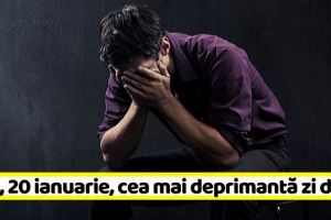 Luni, 20 ianuarie 2020, cea mai deprimantă zi a anului