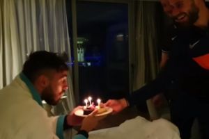 Un alt sarbatorit al FC Viitorul:  Surpriza, de ziua de nastere, pentru Andrei Ciobanu, in Antalya. Chiar in camera sa! (galerie foto)