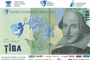 Trupa de teatru studenţesc „Fabulinus” aduce „Ţîba” pe scena USV