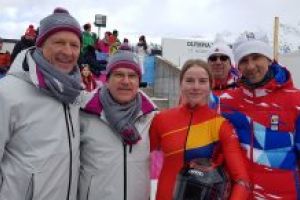 Georgeta Popescu, medaliata cu aur in proba de monobob, la Jocurile Olimpice de Tineret de la Lausanne