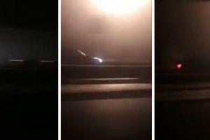 VIDEO Șofer filmat cum merge noaptea pe contrasens pe autostrada Sibiu – Deva