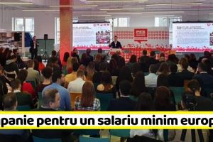 PES activists România, campanie pentru un salariu minim european