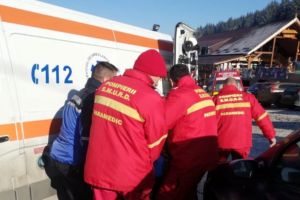 Accidentări pe pârtia din Ciumani. Jandarmii montani Lacu Roşu au fost solicitaţi să intervină