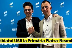 NEAMȚ: Marius Irimia, candidatul USR la Primăria Piatra-Neamţ