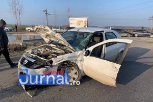 Trei răniţi în urma accidentului de la intersecţia DN2 cu drumul spre Coteşti