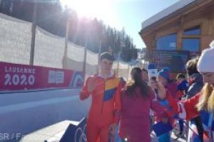 JOT 2020 Lausanne: Andrei Nica, medaliat cu aur la monobob
