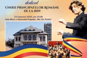 Concert de Ziua Unirii la Ateneul din Focşani