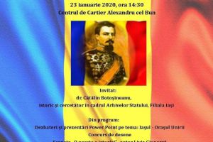 Program special pe 23 ianuarie la Iaşi