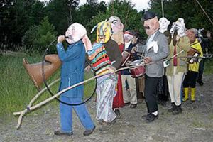 „Comedianţii şi ţăranul”