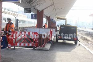 In ce stadiu se afla lucrarile de modernizare a tunelului pietonal de la gara CFR Constanta (galerie foto)