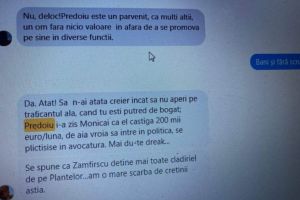 NUCLEARA/ Sorina Matei publică mesaje de la Cristina Guseth: 'Predoiu este un parvenit, ca mulţi alţii, un om fără nicio valoare'
