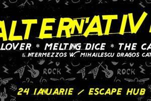 Allover, Melting Dice şi The Case cântă pe aceeaşi scenă în cadrul evenimentului „Alternative”