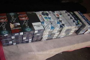 Femeie de 57 de ani, prinsă în trafic cu ţigări de contrabandă