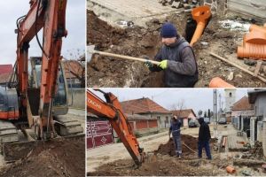 FOTO| Început în forţa de 2020 pentru un oraş din Alba: Lucrări ample de modernizare a străzilor