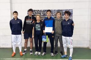 Scrimerul Horia Nistor, de la CS Farul Constanta, calificat la Campionatul European de cadeti (galerie foto)
