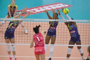 FOTO: Imoco Conegliano – Volei Alba Blaj 3-0, în Liga Campionilor |  Vicecampioana Europei, o nucă mult prea tare!