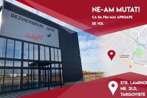 O adresă nouă, o casă nouă, CLAUNIC DEZMEMBRĂRI rămâne acelaşi!